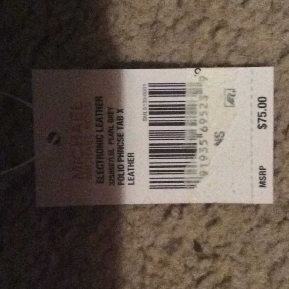 Michael Kors Leather Phonecase